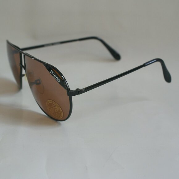 NWT True Vintage "Turbo" logo DB Sports Aviator w/Coppermax lens tech Sunglasses - Picture 3 of 10